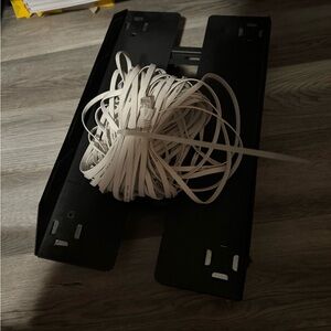 Pc stand on wheels and Ethernet cord